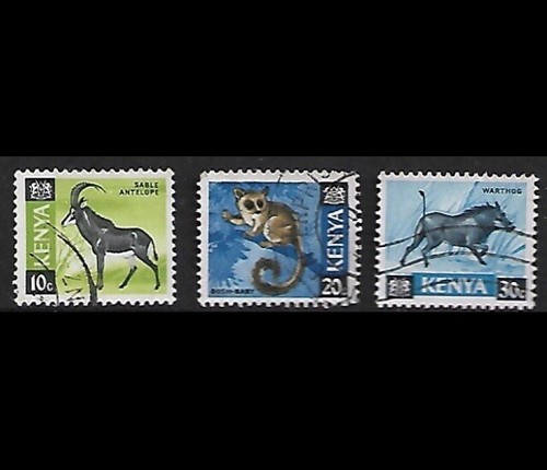 1966 kenya antelope 10c - kenya,