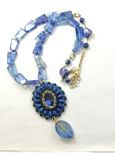 Collana donna pietre agata - in,