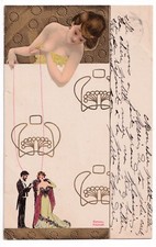 P02116 - CARTOLINA ART NOUVEAU