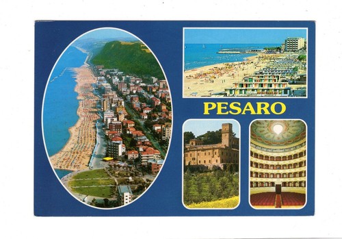 Cartolina postale pesaro - postale, /