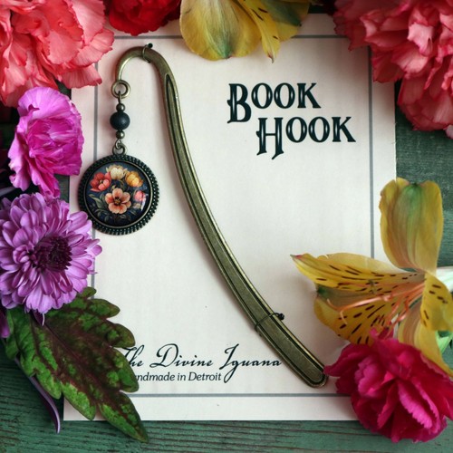 Moody tulip bookmark - moody,