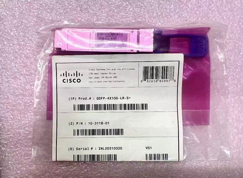 Cisco qsfp 4x10g - cisco, qsfp-4x10g-lr-s