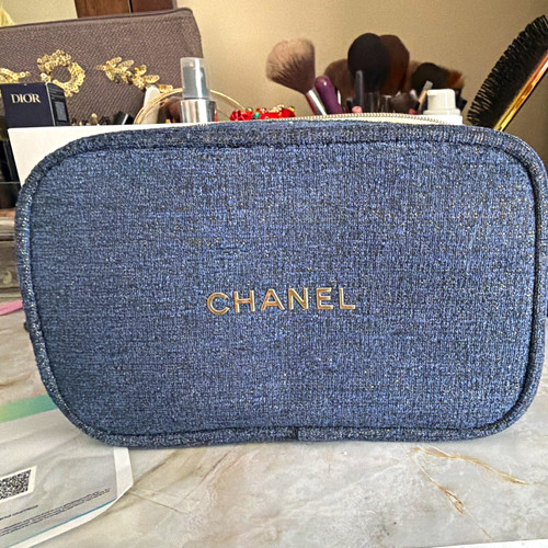 Chanel borsa trucco - borsa, cerniera