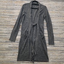 Cardigan lungo cravatta