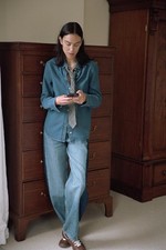 Zara ZW COLLECTION camicia blu