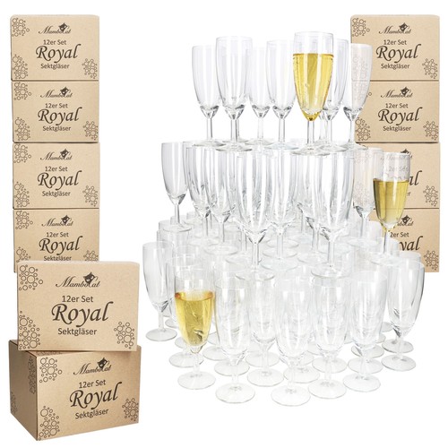 Set 120 bicchieri champagne