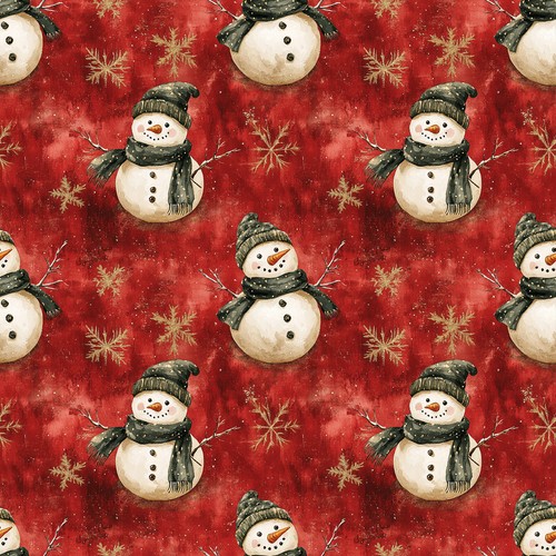 Pupazzi neve rosso - di, su