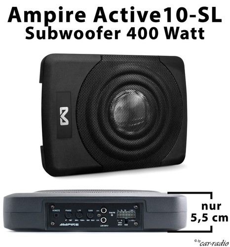 Ampire active10 subwoofer - ampire, active10-sl