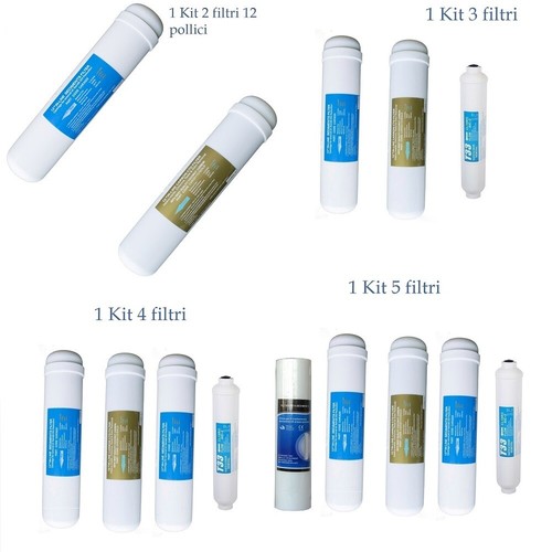 Kit filtri pollici - 12,