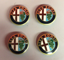 4 Tappi coprimozzo ALFA ROMEO
