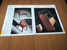 1989 UNIFOR UFFICIO OFFICE DESIGN BY ALDO ROSSI & RICHARD SAPPER VINTAGE