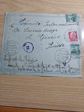 Italia 1944 Repubblica Sociale Da Felino X La Svizzera Timbri Di Censura