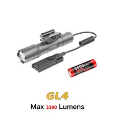 Klarus GL4 3300 lumen luce