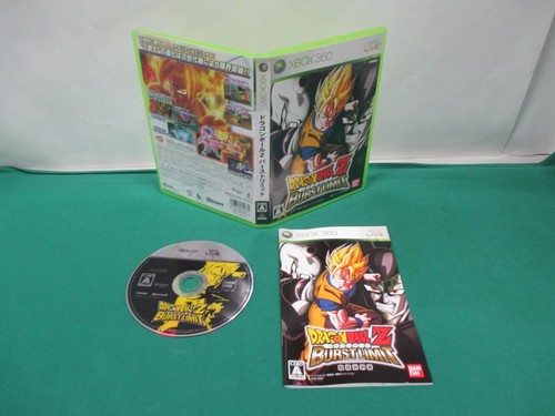 Xbox360 dragonball z burst - xbox360,