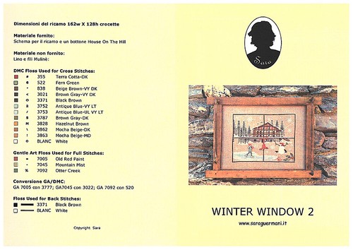 Sara guermani winter window - sara, "winter