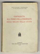 Contributo alla teorica della