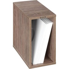 ZOMO VS-BOX 50 (walnut) box contenitore mobile in legno per 60 dischi vinili NEW