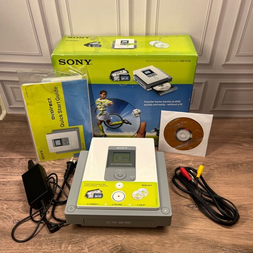 Sony dvd recorder vrd vc30 - recorder, vrd-vc30