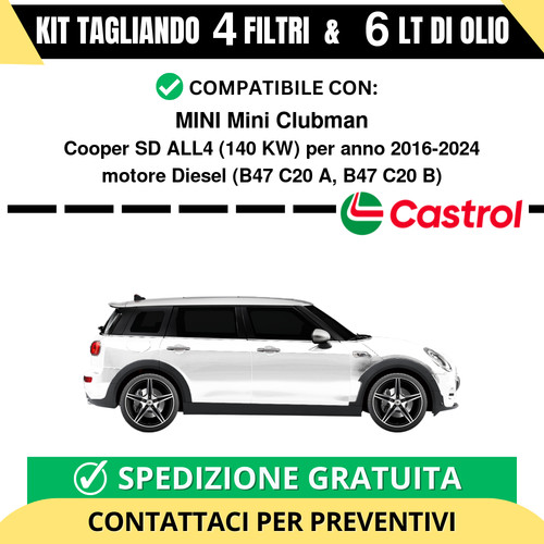 Tagliando per mini - mini,