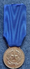 REPUBBLICA ITALIANA DECORAZIONE BRAVERY MEDAGLIA CLASSE "ORO" AL VALORE MILITARE