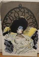 L'artista - Serigrafia Su Tela