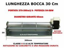 VENTOLA TANGENZIALE STUFA PELLET QLN65-3000 TRIAL TAS30B5-001 004 NORDICA UNGARO