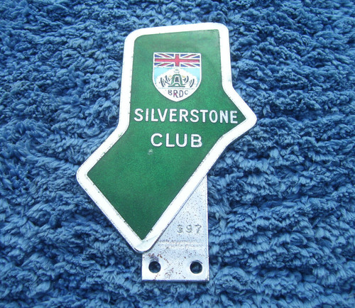 Vintage 1960s brdc silverstone - vintage,