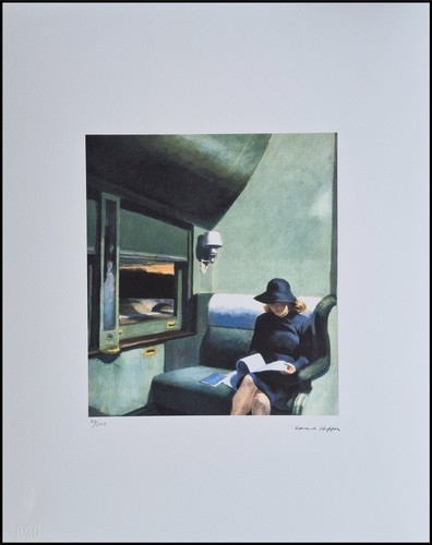 Edward hopper compartimento - compartimento, c