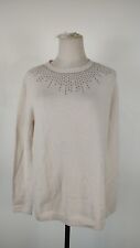 VIA DELLE PERLE VDP MAGLIONE LANA DONNA TG 46 WOMAN CASUAL SWEATER ITALY VINTAGE