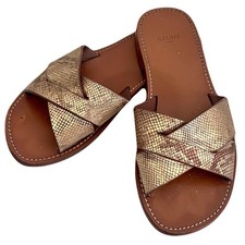 Sandali celine oro larins - sandali,