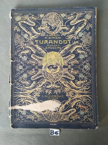 Libretto opera turandot - opera,