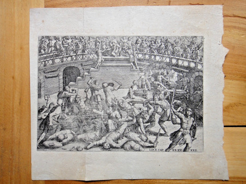 Xvii secolo incisione estratta - secolo-incisione,