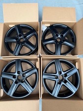 4 cerchi usati 17 pollici originali Audi A3 riverniciati 7.5x17 5x112 ET45 57.1