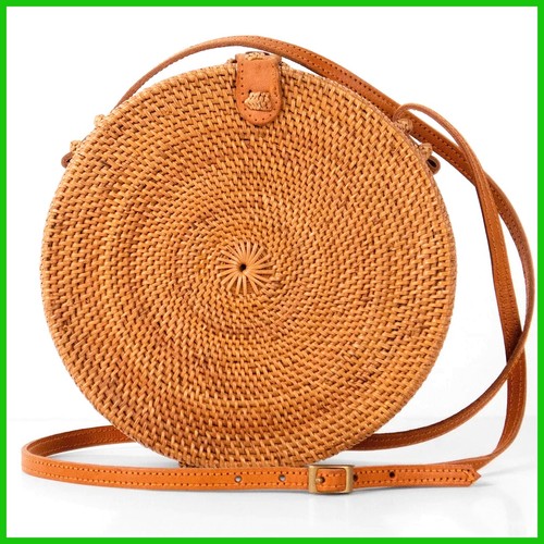 Borsa intrecciata rattan - borsa,