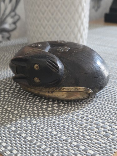 Vintage hand carved wooden - vintage,