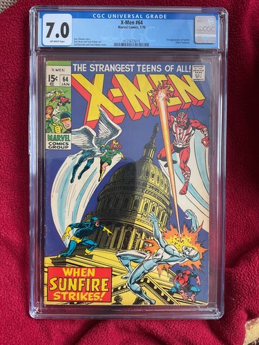 Men cgc 7 0 - #64, -cgc