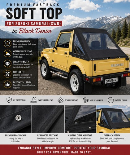 Soft top suzuki samurai sierra - suzuki,