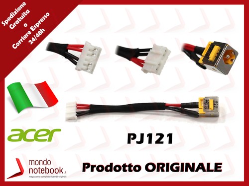 Connettore alimentazione pj121 - connettore,