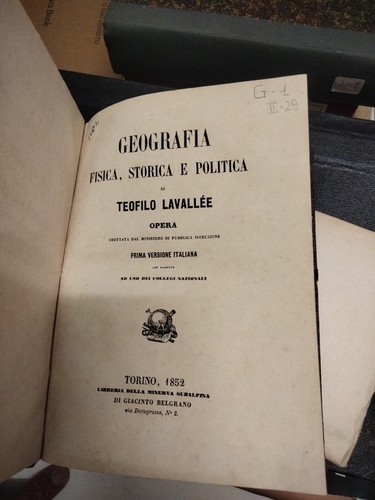 Geografia fisica storica e - fisica,,