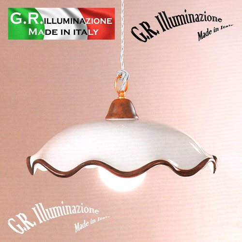 Lampadario ceramica - in,