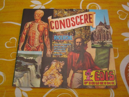 Album figurine conoscere - album,