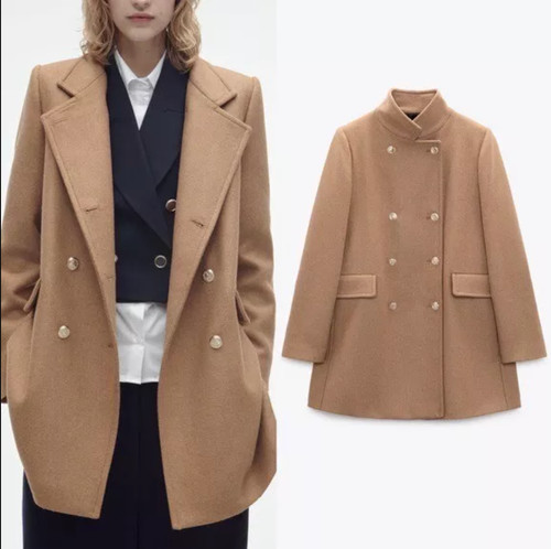 Zara nuovo cappotto - nuovo, corto
