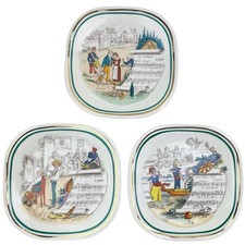 Set 3 piatti opera francese
