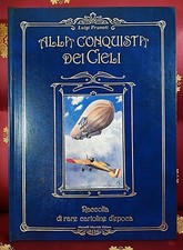 Luigi Pruneti ALLA CONQUISTA DEI CIELI cartoline d'epoca, 1991 Mannelli Ed.