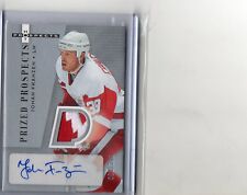Johan Franzen RC Autograph