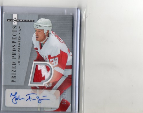 Johan franzen autograph - johan,