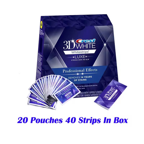 Denti bianchi whitestrips - denti,
