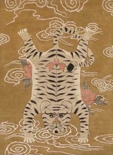 Tappeto tibetano fatto a mano