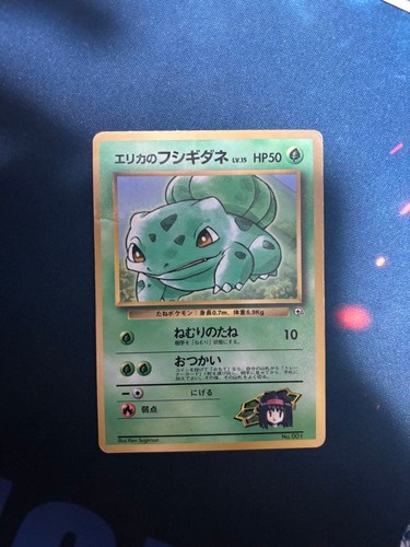 Old back erika bulbasaur - old,