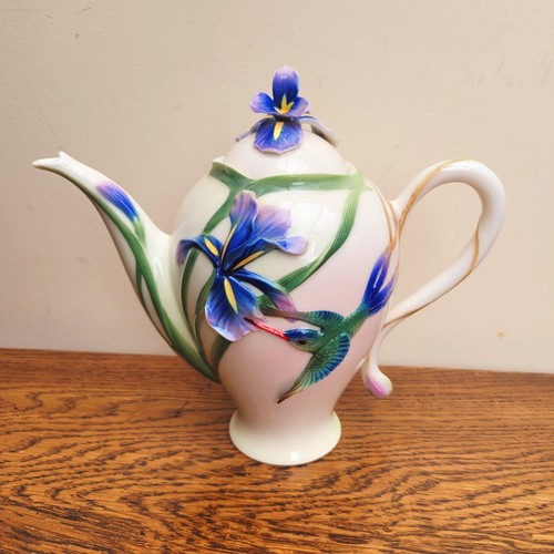 Caffettiera colibrì - caffettiera, 3d